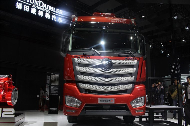 福田 欧曼EST重卡 460马力国五6X4牵引车(BJ4259SNFKB-AA)