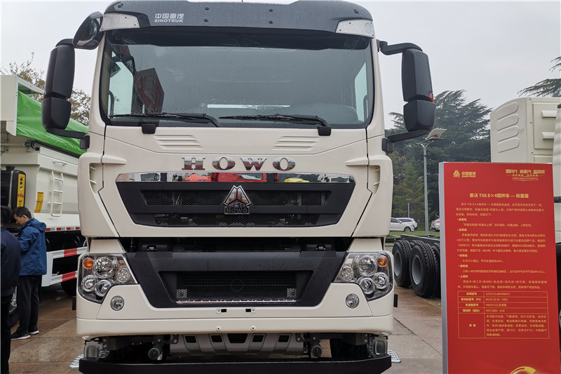 中国重汽 HOWO TX6 标重版 380马力 8X4 国六搅拌车(ZZ5317GJBN306GF1)