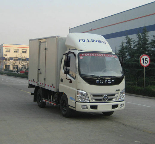 福田 奥铃 110马力 厢式 单排 载货车 BJ5041XXY-BB