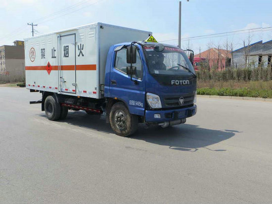 福田 奥铃 154马力 4×2 爆破器材运输车(BJ5099XRQ-FA)