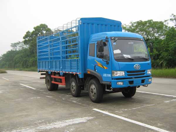 青岛解放 骏威(J5K)中卡 180马力 6×2 仓栅载货车(CA5240XXYPK2L6T3EA80-1)