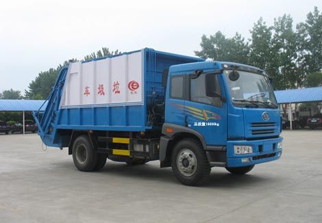 厦工楚胜 180马力 4×2 压缩式垃圾车(CSC5160ZYSC)