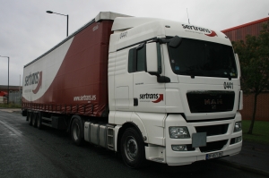 曼/Man TGS系列重卡 400马力 4×2 牵引车(型号:18.400)