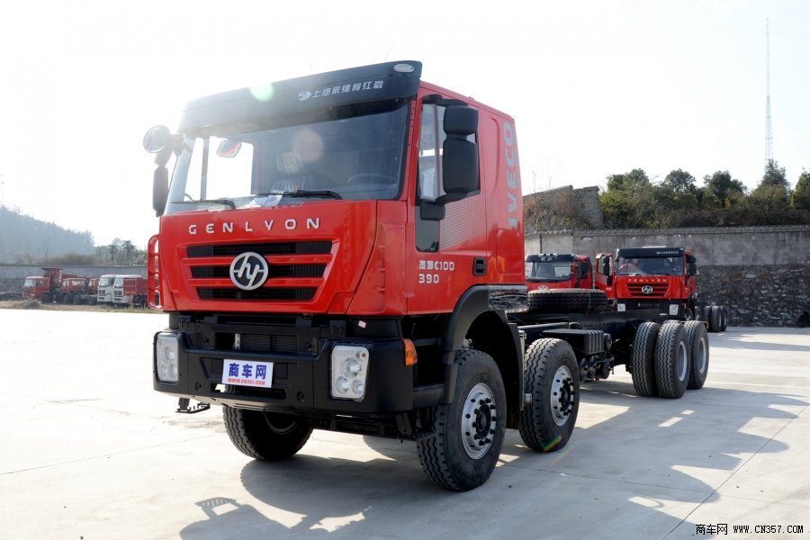 红岩 杰狮重卡 390马力 8×4 自卸车(CQ3315HTG466)