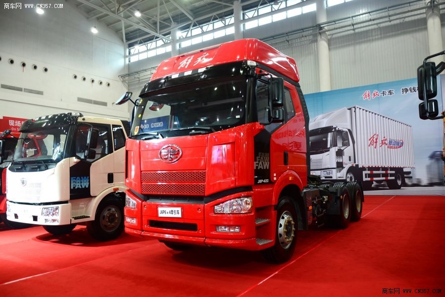 解放 J6P重卡 420马力 6×4 牵引车(CA4250P66K24T1A1HE4)
