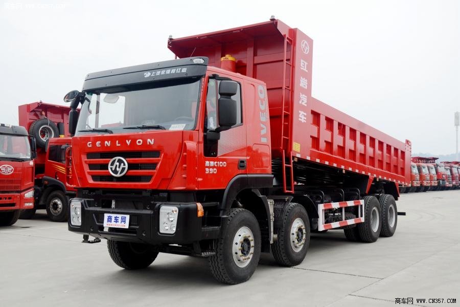 红岩 杰狮C100重卡 390马力 8×4 自卸车(CQ3315HTG396)