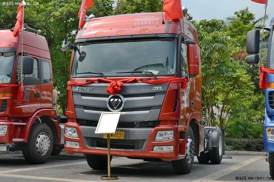 福田 欧曼GTL超能版6系重卡 380马力 4×2 牵引车(BJ4189SLFKA-XA)