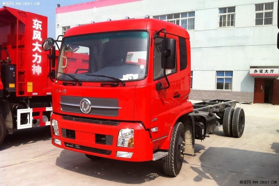 东风 天锦中卡 210马力 4×2 排半栏板式载货车(DFL1160BX5)