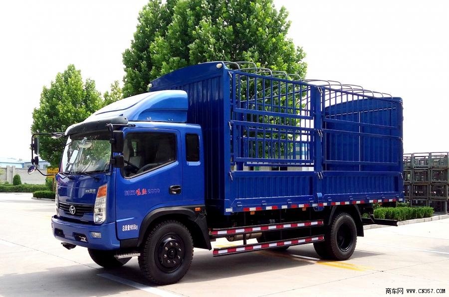 山东时风 风驰2000 中卡 140马力 4×2 仓栅式 排半 载货车(SSF5152CCYJP88)