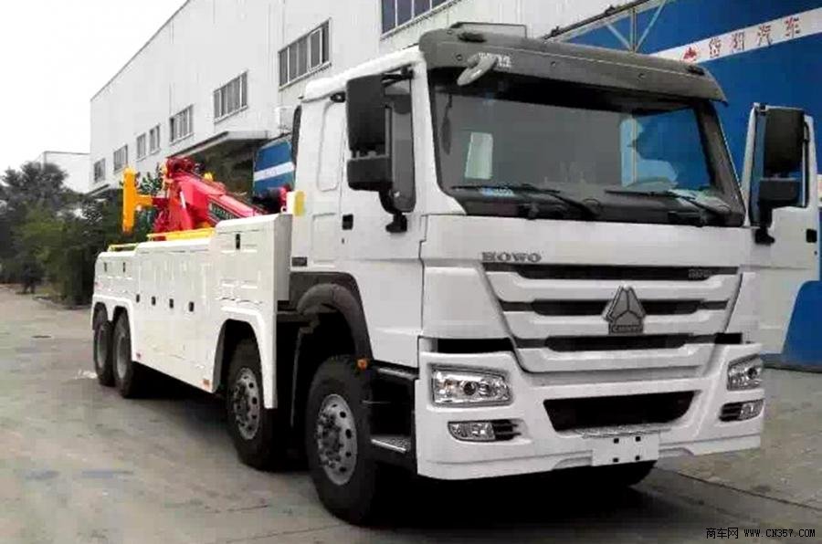 泰开汽车 岱阳 280马力 8×4 一拖一清障车(TAG5315TQZT06)
