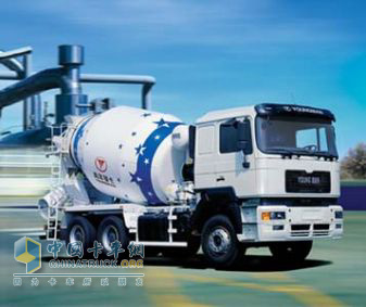 青年曼 6×4 水泥搅拌车 YTQ5250GJB
