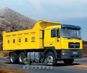 青年曼 290马力 6×4 自卸车 YTQ3250FD