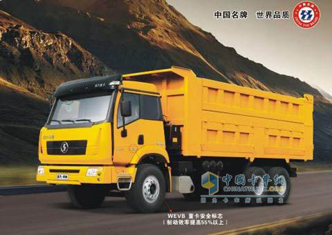 陕汽 德御 国Ⅲ 270马力 6×4 自卸车