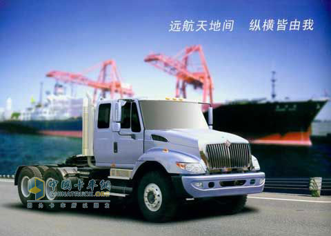 精功 远航 350马力 4×2牵引车 长头车