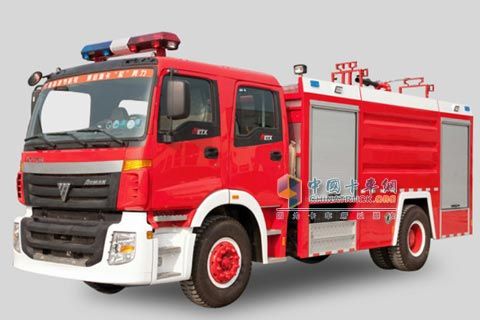 福田欧曼 水罐、泡沫消防车