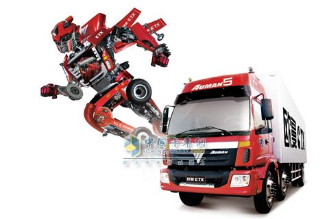 福田欧曼 5系 CTX 180马力 6×2 载货车