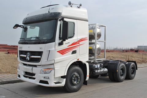 北奔 V3 380马力 6x4 LNG 牵引车（2538SZ）