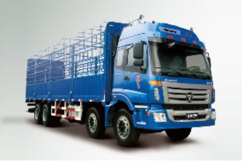 福田戴姆勒 欧曼TX 6系 375马力 复合型8×4平板车