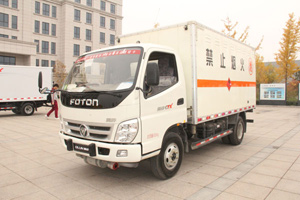 福田 奥铃CTX 141马力4×2危险品运输车（BJ5049XRQ-FA）