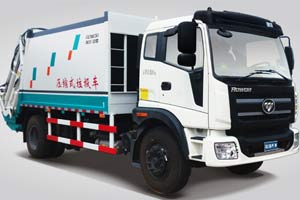 福田瑞沃瑞沃中驰 168马力 10吨压缩垃圾车