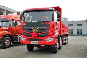 一汽柳特 金大陆中卡 350马力 6X4 5.8米 自卸车