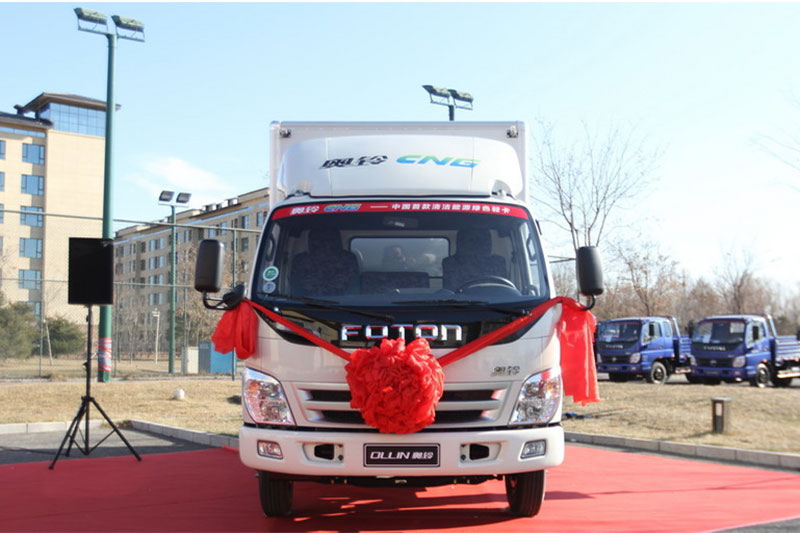 福田 奥铃CNG 130马力 4X2单排厢式载货车