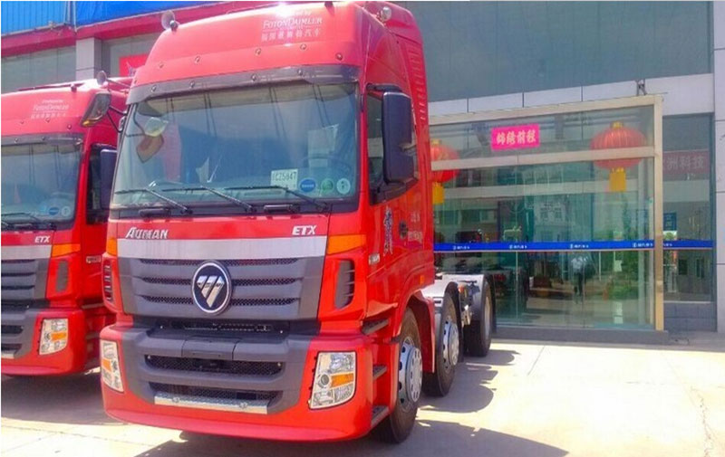 福田戴姆勒欧曼ETX 6系重卡 375马力 6X2牵引车(BJ4253SNFJB-XC)