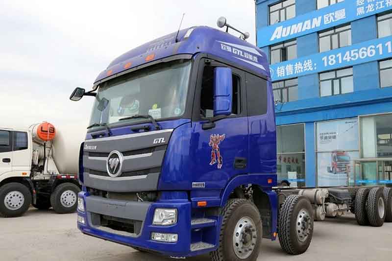 福田戴姆勒欧曼GTL 6系重卡 310马力 8X4 载货车底盘(BJ5319CCY-XH)