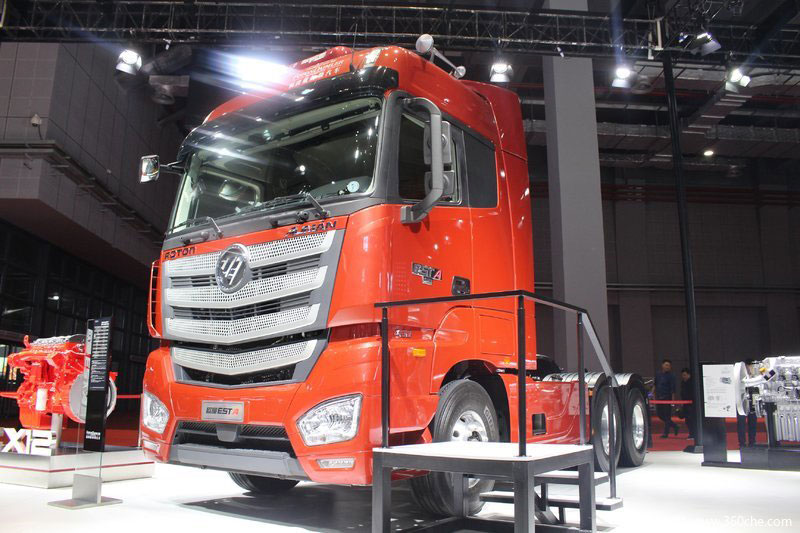福田戴姆勒欧曼EST-A重卡 超级卡车 460马力 6X4牵引车