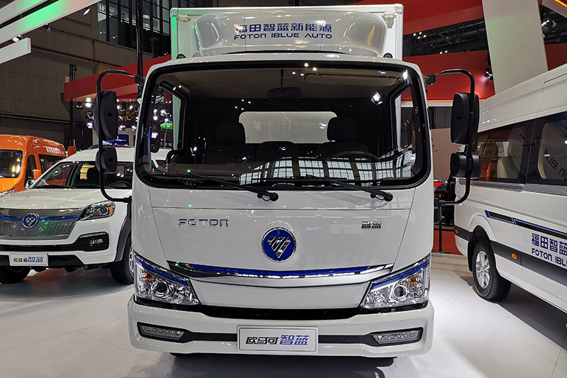 福田欧马可 智蓝 纯电动厢式物流车