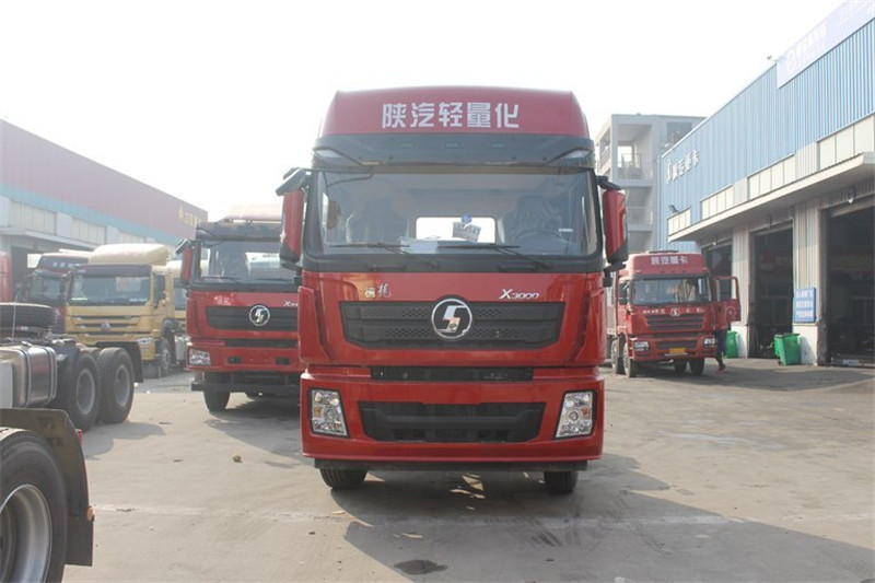 陕汽重卡 德龙X3000 430马力 8X4 9.55米 国五仓栅式载货车(SX5310CCY4C456)