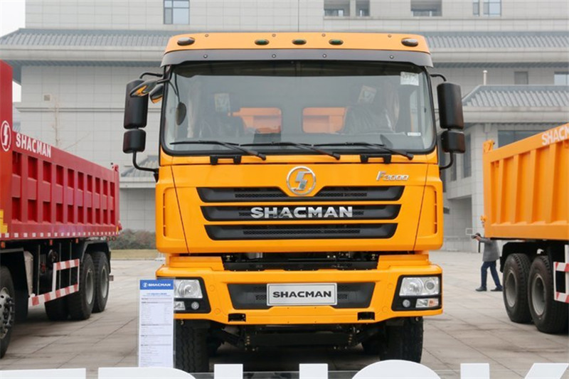 陕汽重卡 德龙F3000 超强版 400马力 8X4 7.6米 国五LNG自卸车(SX3318DR366TL)