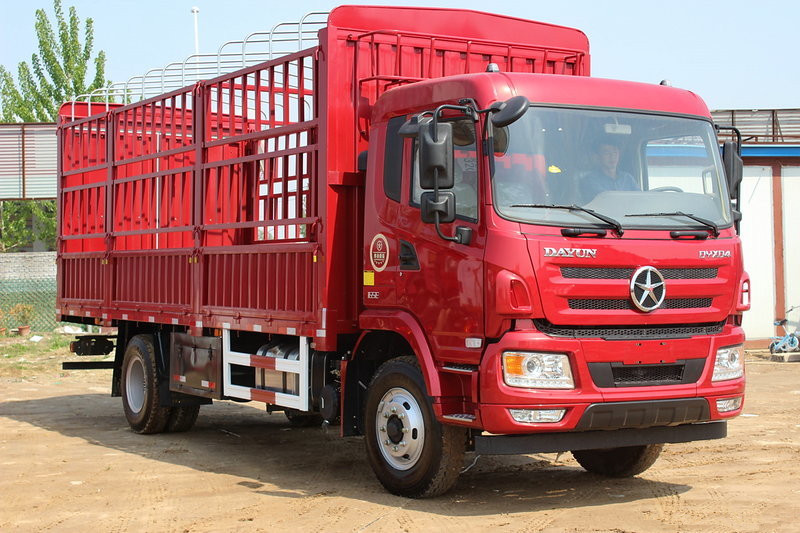 大运 N6中卡 180马力 4X2 6.75米 国五仓栅式载货车(CGC5160CCYD5BAEZ)