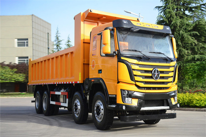 大运 N8V重卡 375马力 8X4 6.8米 国五自卸车(CGC3310D5EDAD)