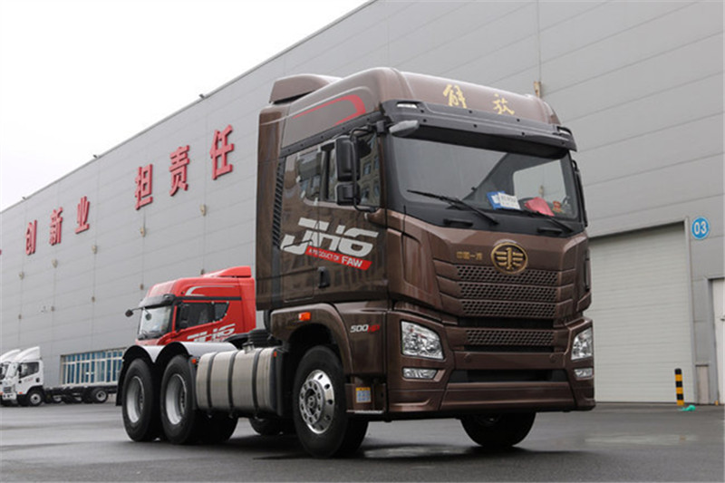 青岛解放 JH6重卡 500马力 6X4 国五牵引车(457后桥)(CA4250P25K2T1E5A)