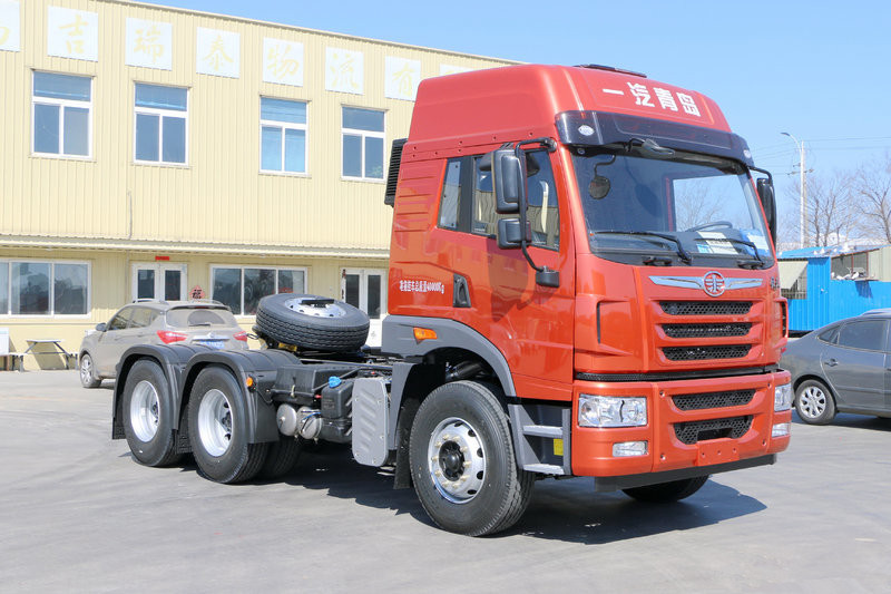 青岛解放 悍V重卡 400马力 6X4 国五牵引车(CA4256P1K2T1E5A80)