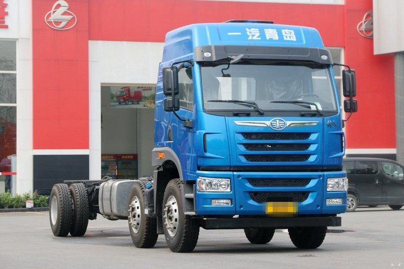 一汽解放青汽 悍V重卡 260马力 6X2 9.5米 国五栏板载货车(435后桥)(CA1250P1K2L7T3E5A80)
