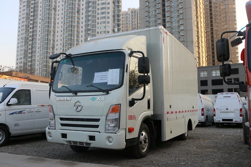大运轻卡 E3 4.5T 4.15米单排 91.1kWh 纯电动厢式轻卡载货车(CGC5045XXYBEV2Z4)
