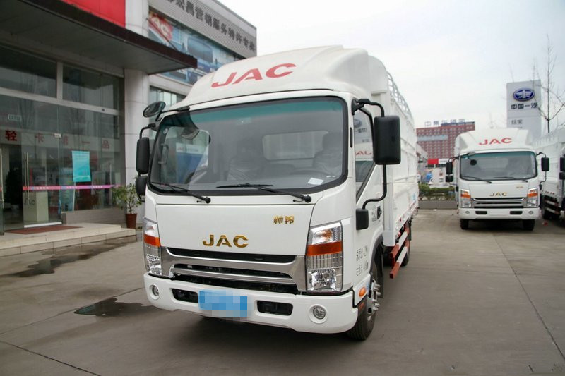 江淮 帅铃H330 130马力 4.18米 国五单排仓栅式轻卡载货车(宽体)(HFC5043CCYP91K2C2V)