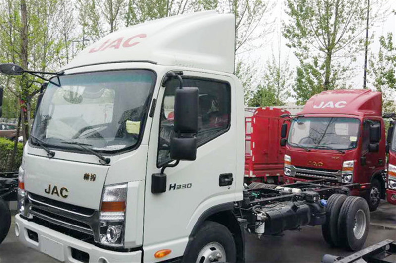江淮 帅铃H330 141马力 4.18米 国五单排仓栅式轻卡底盘载货车(HFC5043CCYP71K1C2V)