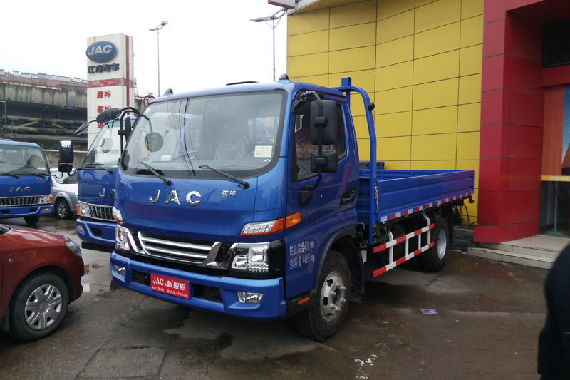 江淮 骏铃V6 152马力 4.18米 国五单排栏板轻卡载货车(HFC1043P91K1C2V)