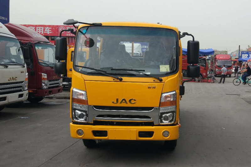 江淮 新帅铃K340 120马力 3.145米 国五双排栏板轻卡载货车(HFC1041P73K3C3V)