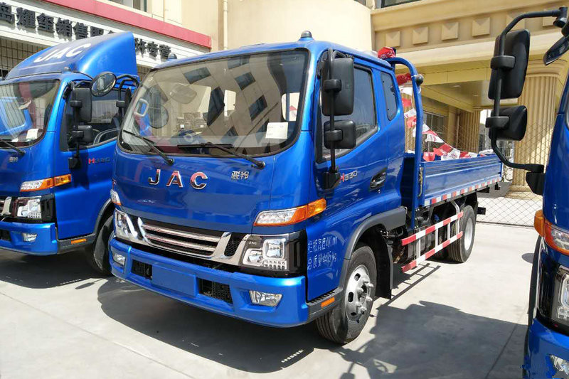 江淮 骏铃V6 143马力 3.85米 国五排半栏板轻卡载货车(HFC1043P91K1C2V)