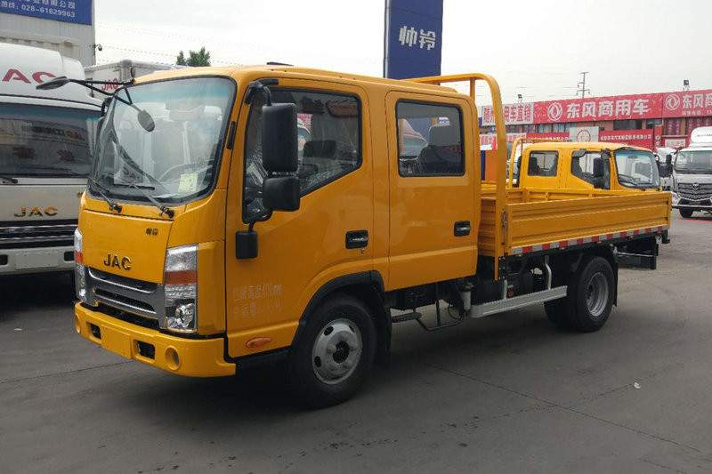 江淮 帅铃Q3 120马力 3.145米 国五双排栏板轻卡载货车(HFC1041R73K1C3V)