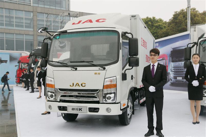 江淮 新帅铃K340 120马力 4.23米 国五单排仓栅式轻卡载货车(HFC5041CCYP73K2C3V)