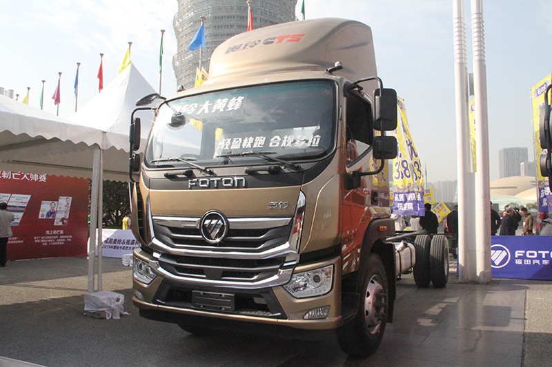 福田奥铃 大黄蜂 4×2 220马力 国五 仓栅载货车（BJ1188VGPHK-A1）