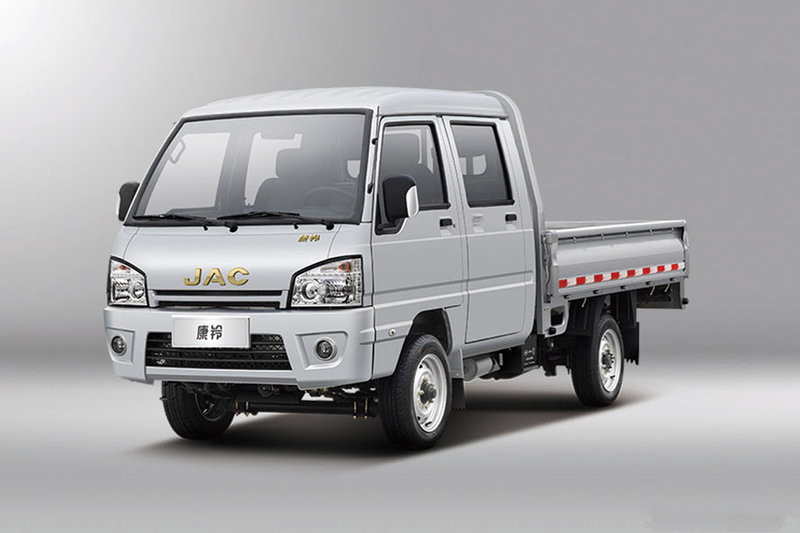 江淮 康铃X3 61马力 1.1L 汽油 2.5米 国五双排栏板微卡载货车(HFC1030RW6E2B7DV)