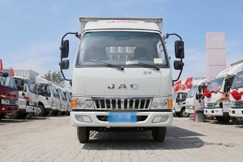 江淮 骏铃E3 95马力 3.37米 国五排半厢式轻卡载货车( HFC5040XXYP93K1B4V-S)