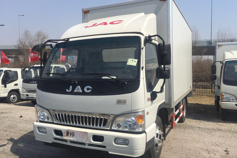 江淮 康铃33宽体 156马力 4.15米 国五单排厢式轻卡载货车(HFC5043XXYP91K2C2V)