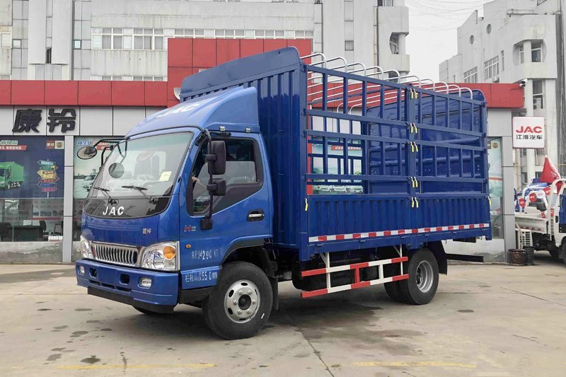 江淮 康铃33窄体 109马力 4.15米 国五单排仓栅式轻卡载货车(HFC5041CCYP93K4C2V)